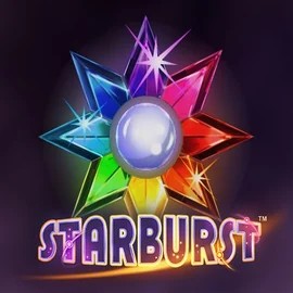Starburst slot icon by NetEnt, available at Sushi Casino